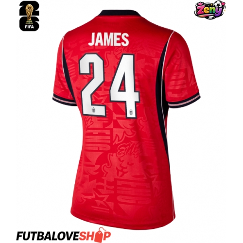 Dres Anglicko Reece James #24 Preč pre Ženy MS 2026 Krátky Rukáv